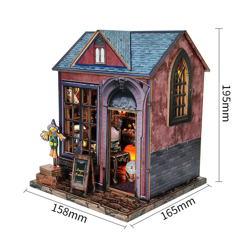 Miniatur Haus Bausatz - Dark Cabin