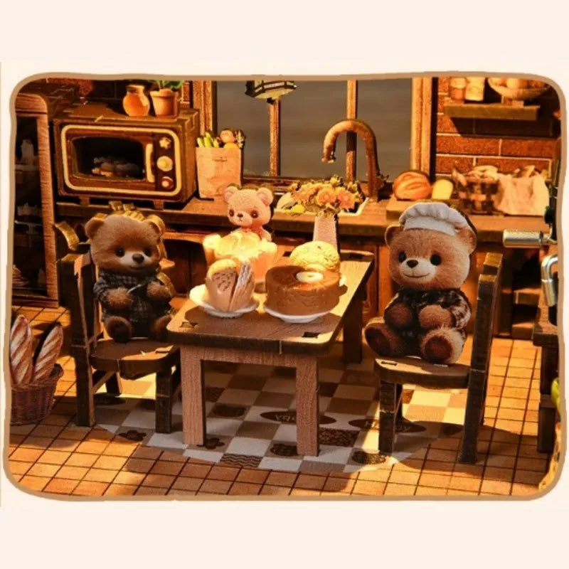 Miniatur Haus Bausatz - Bear Restaurant