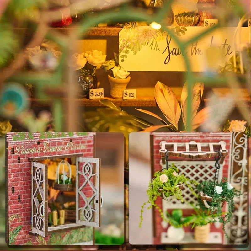 Miniatur Haus Bausatz - Blossomary Atelier