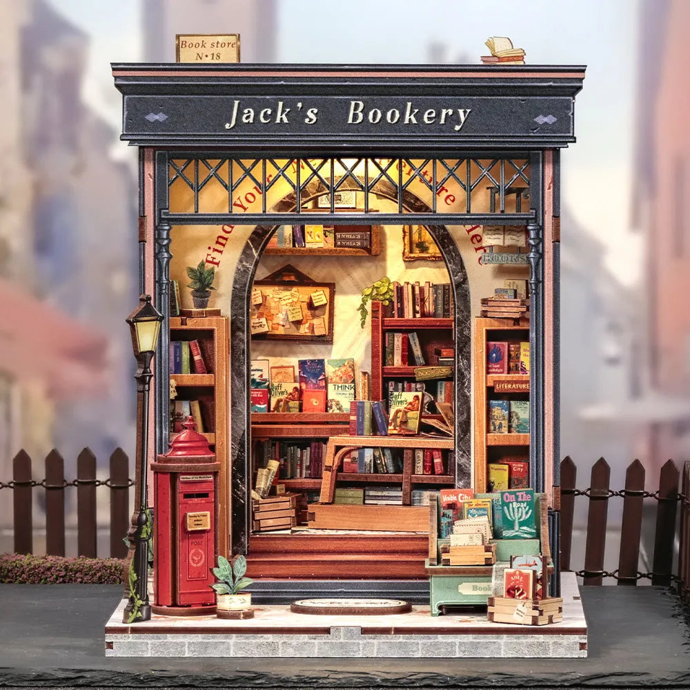 Miniatur Haus Bausatz - Jack's Bookery