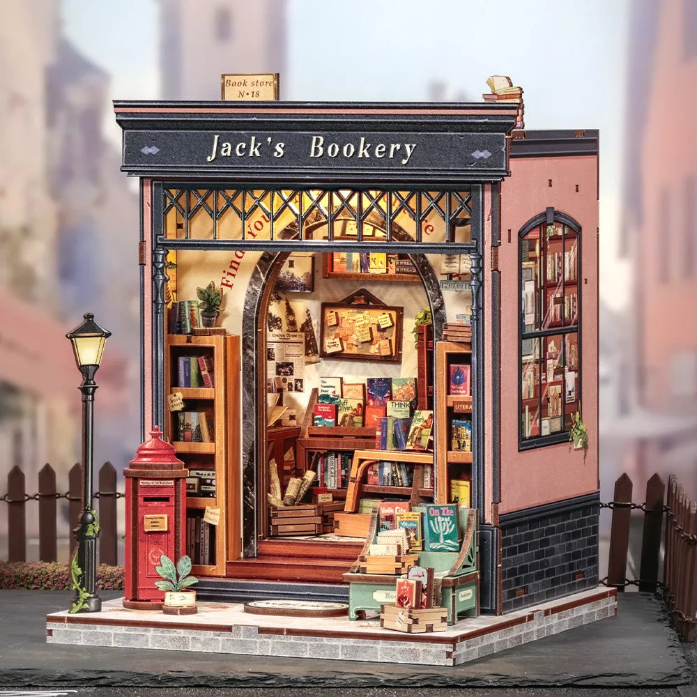 Miniatur Haus Bausatz - Jack's Bookery