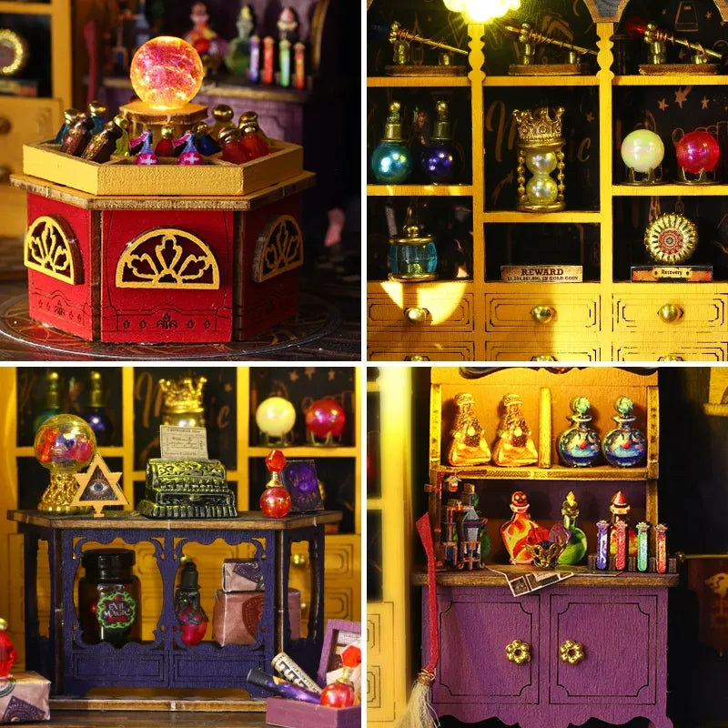 Miniatur Haus Bausatz - Magic Energy Station