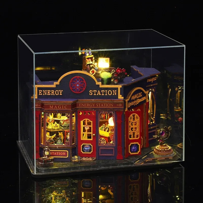 Miniatur Haus Bausatz - Magic Energy Station