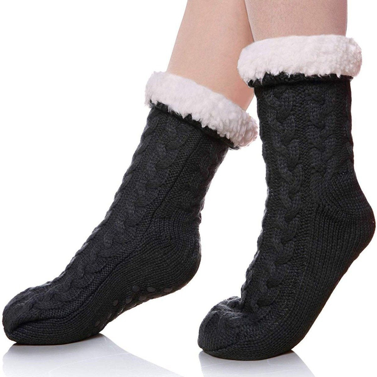 2+2 GRATIS | WarmToes - Weiche, mit Sherpa gefütterte Hausschuhe für ultimativen Komfort [Letzter Tag Rabatt]