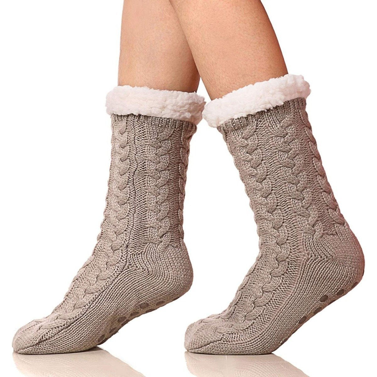 2+2 GRATIS | WarmToes - Weiche, mit Sherpa gefütterte Hausschuhe für ultimativen Komfort [Letzter Tag Rabatt]