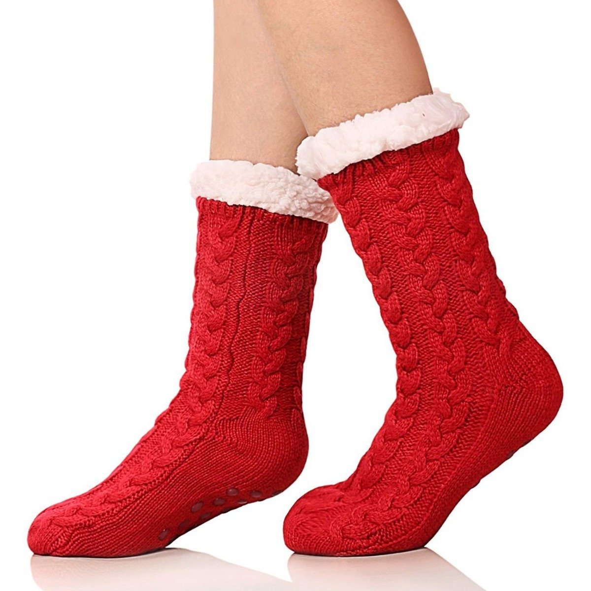 2+2 GRATIS | WarmToes - Weiche, mit Sherpa gefütterte Hausschuhe für ultimativen Komfort [Letzter Tag Rabatt]