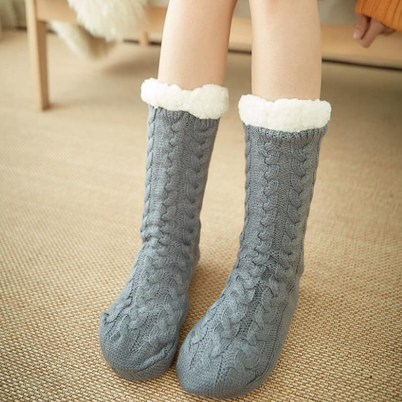 2+2 GRATIS | WarmToes - Weiche, mit Sherpa gefütterte Hausschuhe für ultimativen Komfort [Letzter Tag Rabatt]