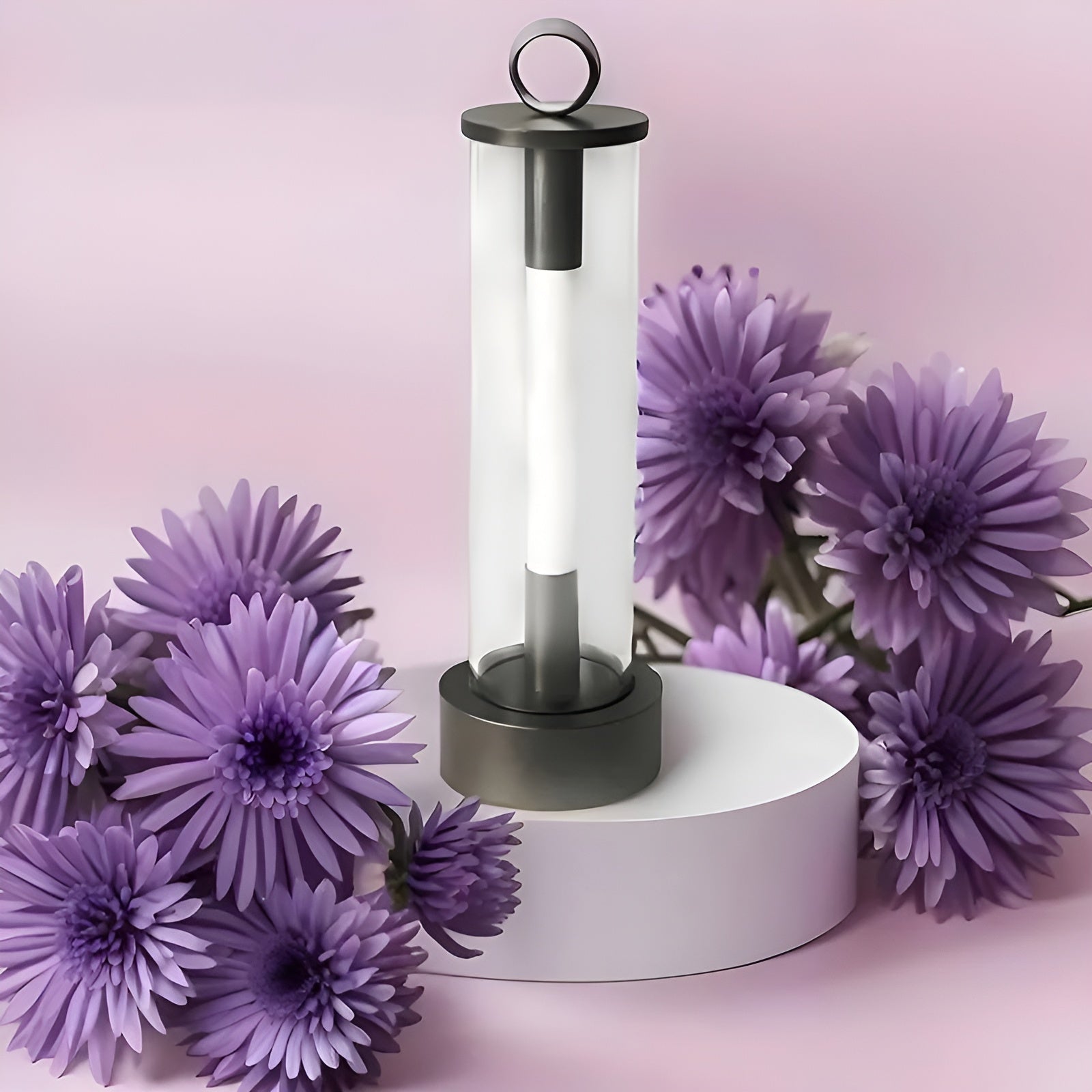 LumoLeaf Kabellose LED-Tischlampe | Touch-Dimmbar | 2000 mAh Akku | Modern & Tragbar | 27 cm