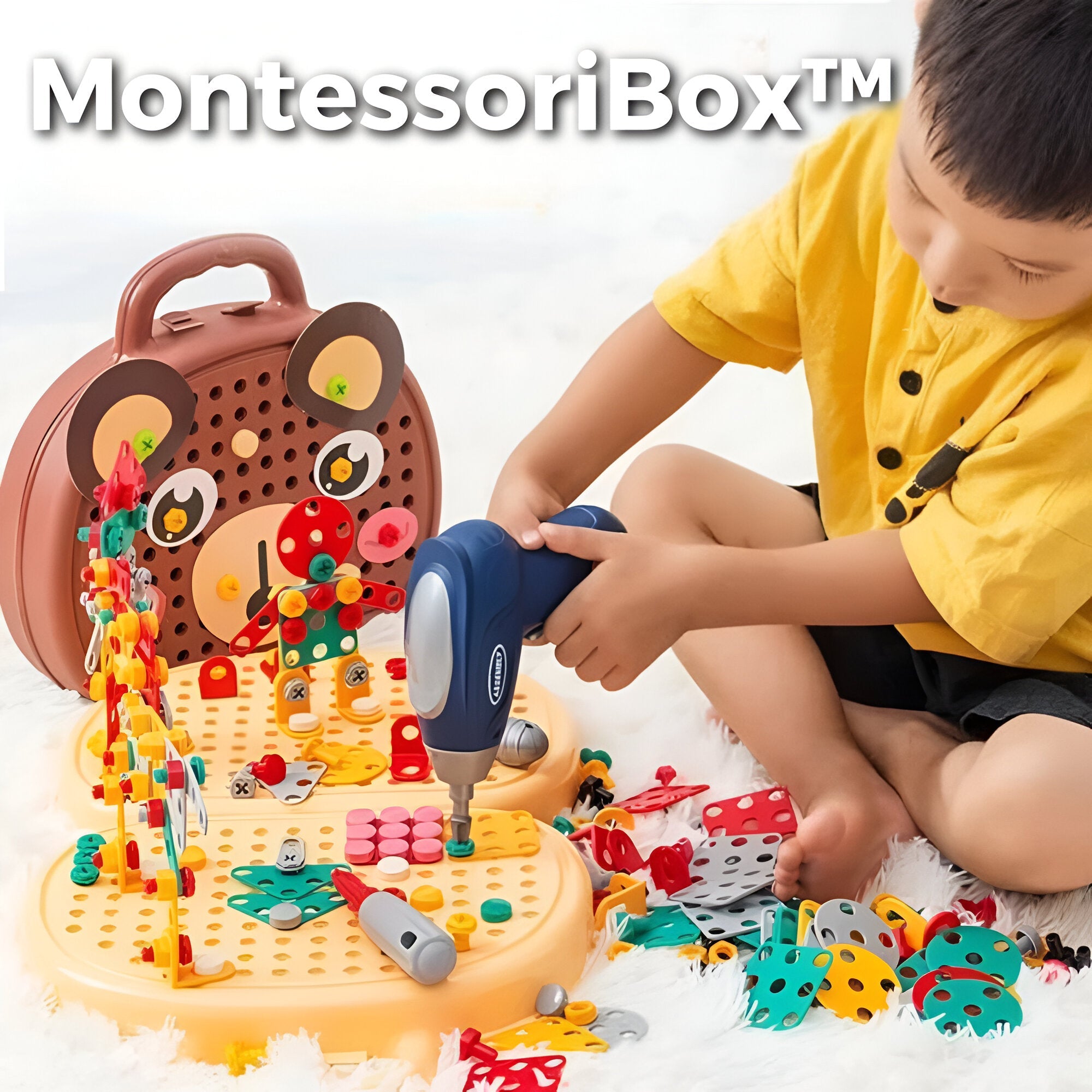 MontessoriBox - Montessori Kreative Spielzeugkiste