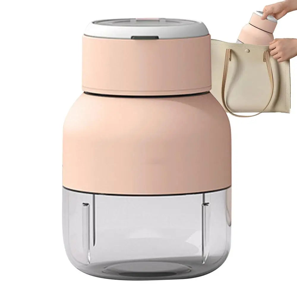VitaSqueeze Mobiler Mixer & Entsafter 2-in-1 | Wiederaufladbar & Leistungsstark | BPA-frei & 800 ml | Für Smoothies & Säfte
