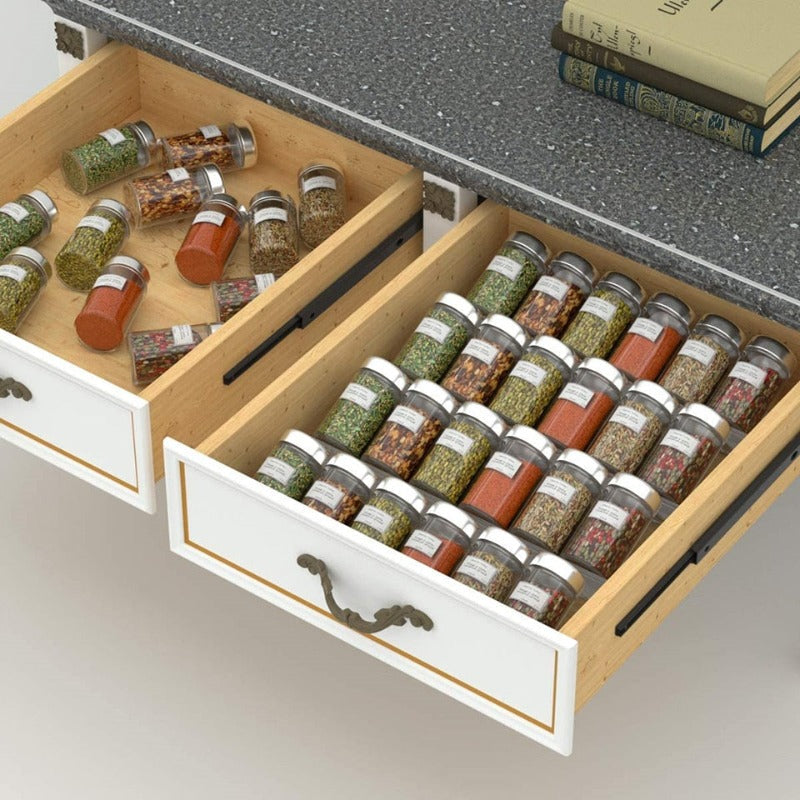ClearSpice – Der transparente Gewürz-Organizer für mehr Platz & Ordnung!