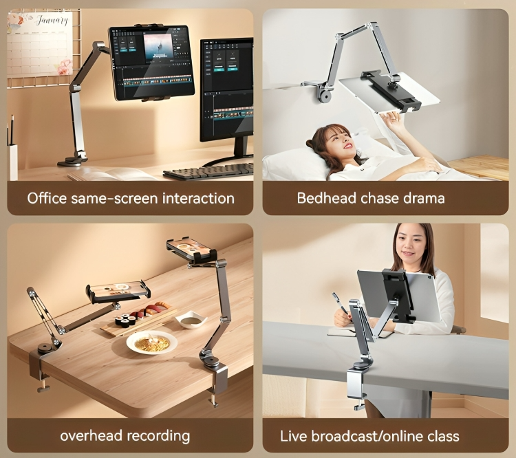 TechHold - Stabiler Tablet- und Handyhalter aus Aluminium