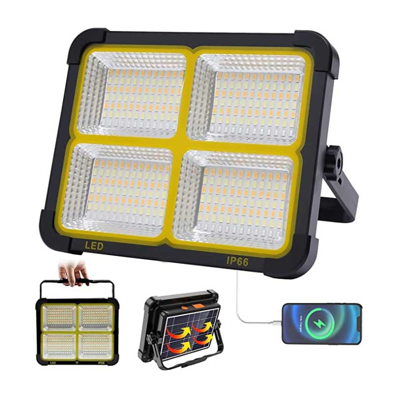 LumiSun - Tragbare Solar-Außenlampe