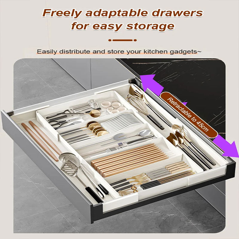 ModuDivide - Expandierbarer Küchenorganisator Trennwand