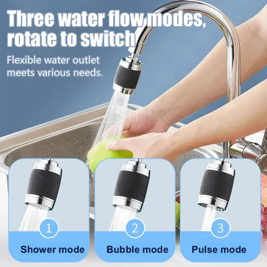 RotaFlow - Drehbarer Mehrzweck-Hahnfilter