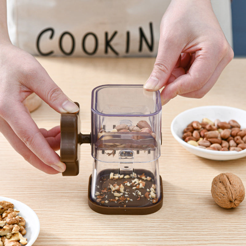 NutGrinder - Mehrzweck-Handkurbel-Mühle für Nüsse