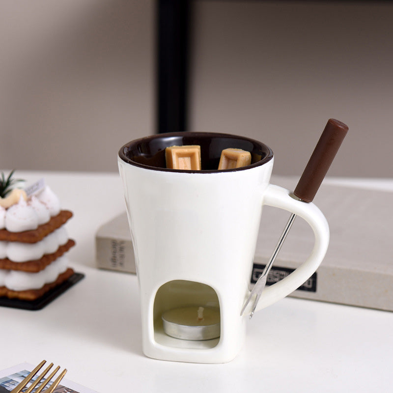 ChocoLuxe – Keramik-Fondue-Schüssel für Käse & Schokolade
