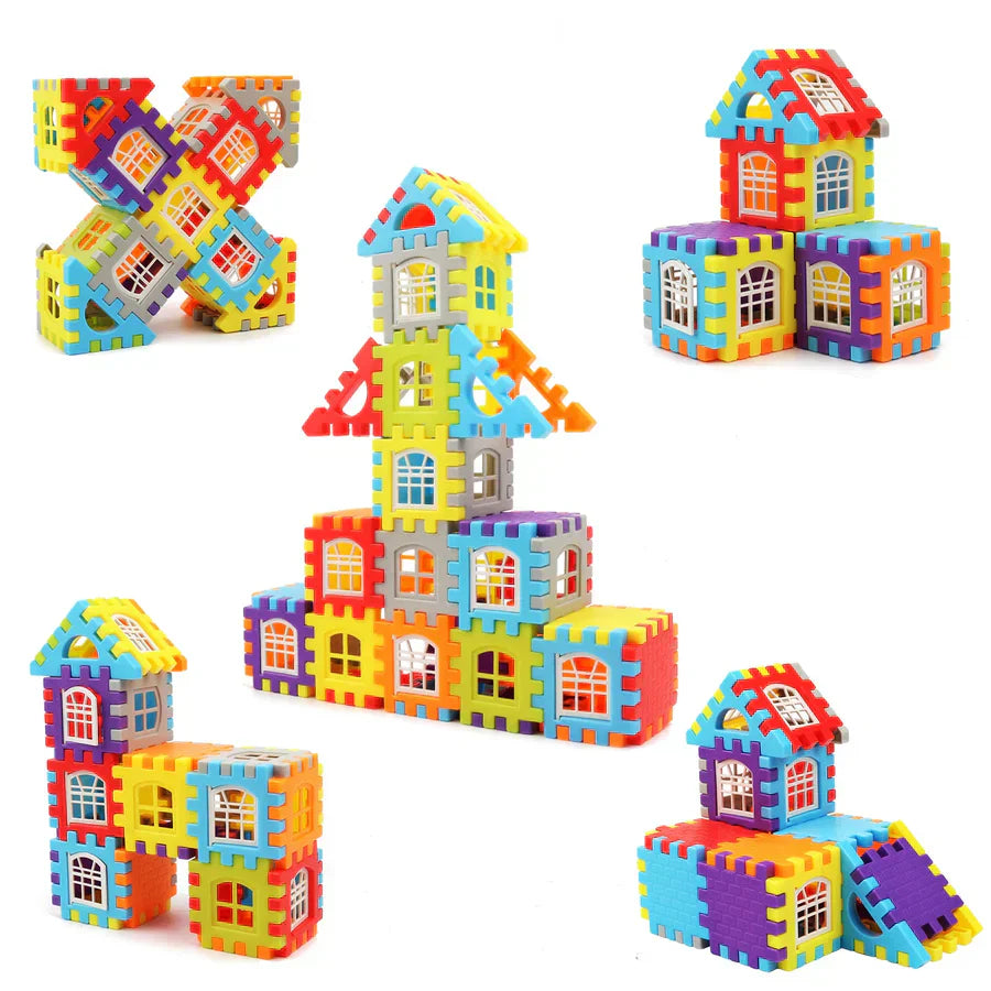 LearnBricks - Montessori Kreativ-Bauklötze