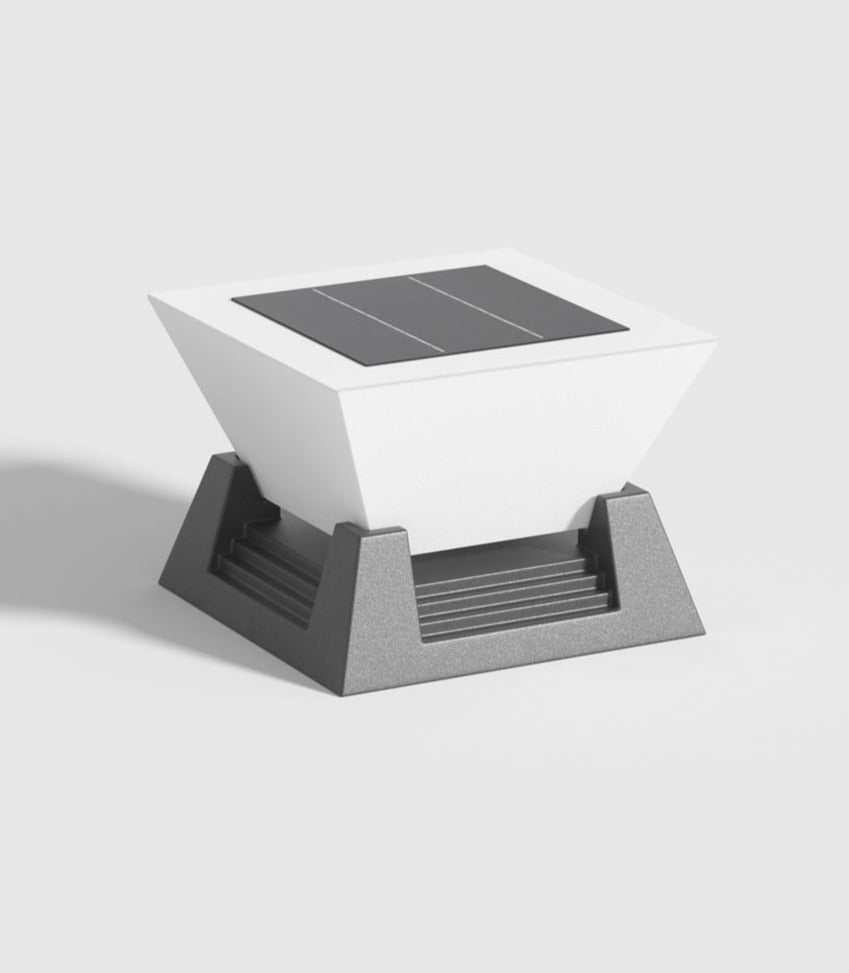 Solar LED Außenwandleuchte SOLVIA | Mit Dämmerungssensor | IP65 Wetterfest | Warm- & Kaltweiß | 28 cm Breite